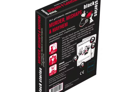 Black Stories: Murder, Mishaps Mayhem - Kaartspel (NL)
