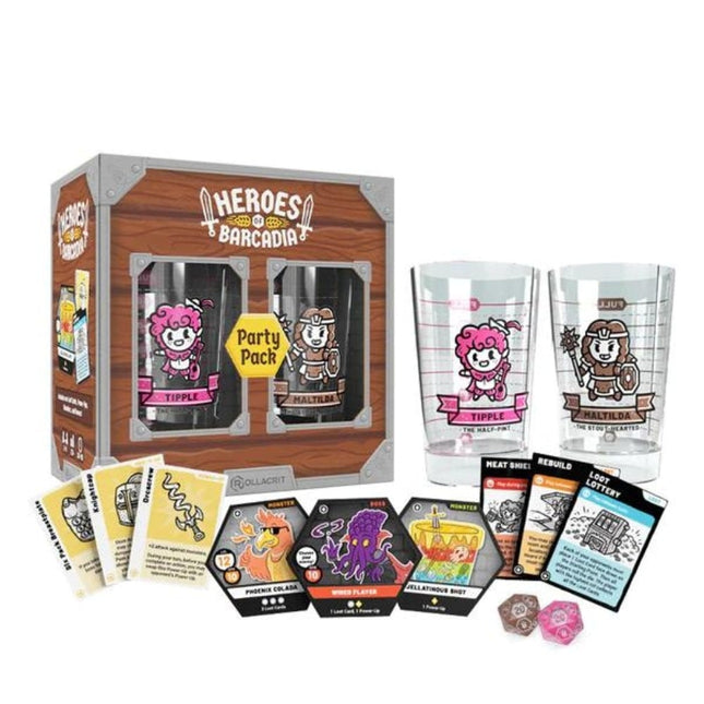 Heroes of Barcadia: Party Pack uitbreiding (ENG)