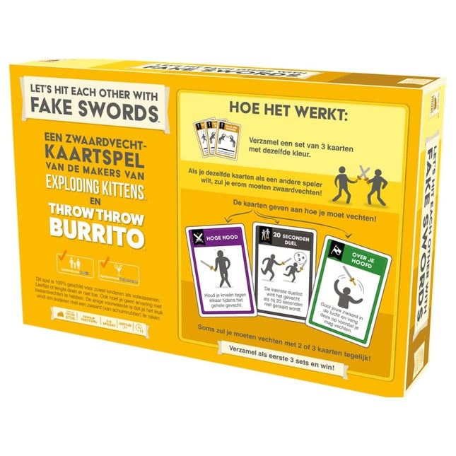 Let's Hit Each Other With Fake Swords - Kaartpsel (NL)