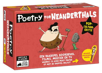 Poetry for Neanderthals: Pop Culture Edition - Kaartspel (NL)