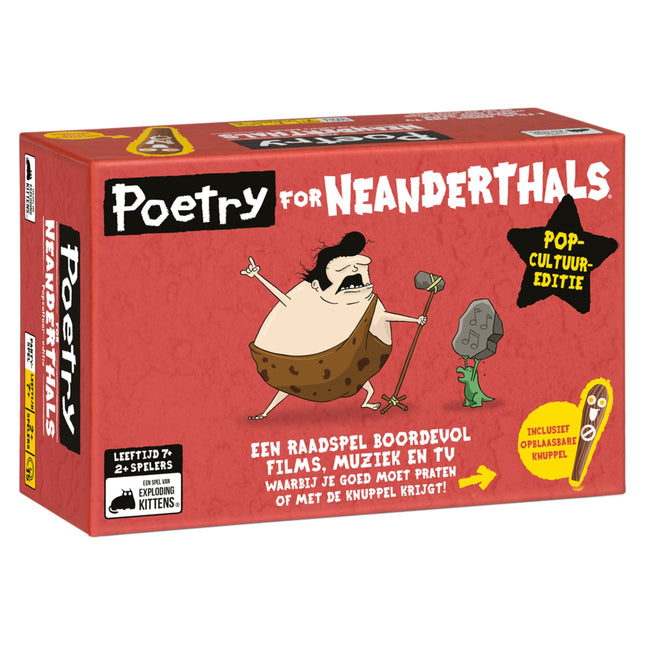 Poetry for Neanderthals: Pop Culture Edition - Kaartspel (NL)