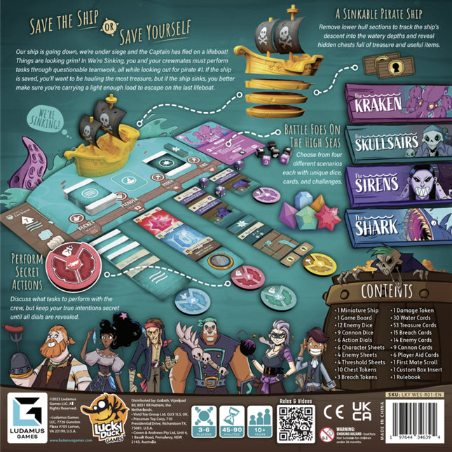 We're Sinking! - Bordspel (ENG)