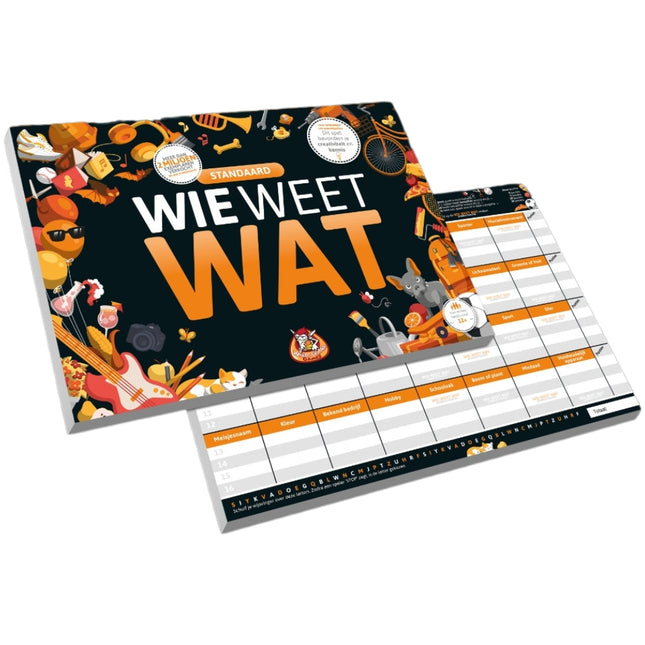 Wie Weet Wat: Standaard - Bordspel (NL)