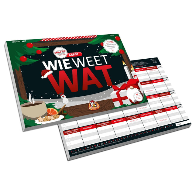 Wie Weet Wat: Kerst - Bordspel (NL)