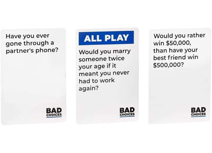Bad Choices - Kaartspel (ENG)