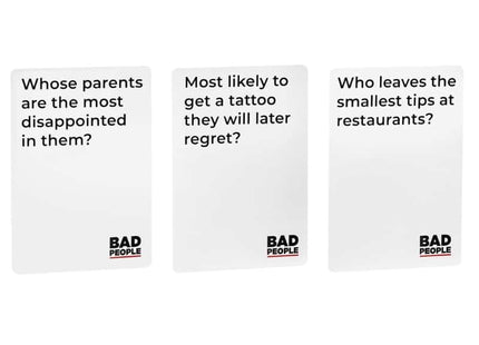 Bad People - Kaartspel (ENG)