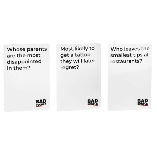 Bad People - Kaartspel (ENG)
