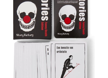 Black Stories Funny Death - Kaartspel (NL)