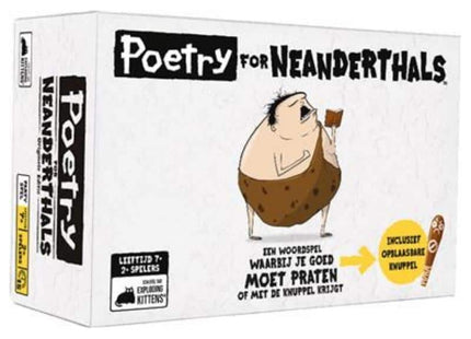 Poetry tor Neanderthals - Kaartspel (NL)