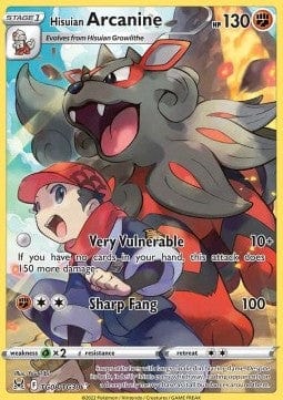 Hisuian Arcanine (LOR TG08)