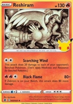 Reshiram (CEL 002)