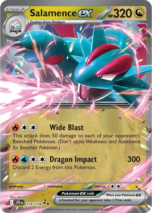 Salamence ex (JTG 114)