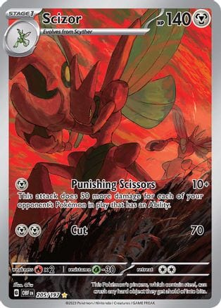 Scizor (OBF 205)