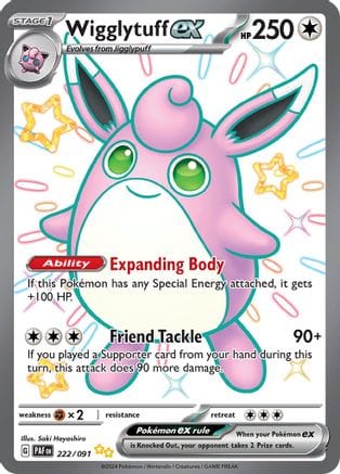Wigglytuff ex (PAF 222)